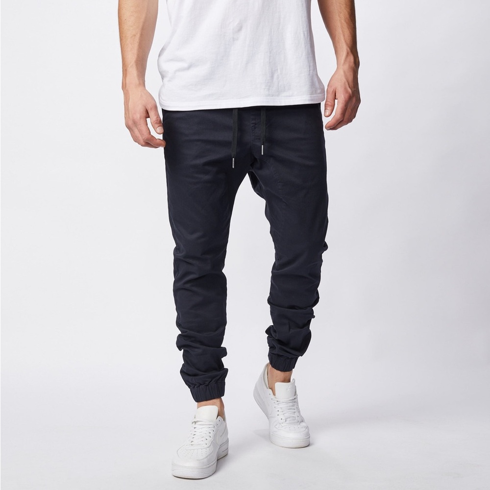 NWT Zanerobe Sureshot Joggers Navy Size 29 Slim Fit